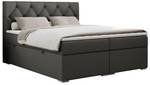 Boxspringbett ALDA Breite: 120 cm - H3 - Kunstleder