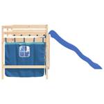 Bettgestell-K-24715 Blau - Holzwerkstoff - 88 x 114 x 206 cm