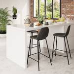 Tabouret de bar Henrik (Lot de 2) Noir