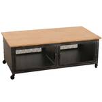 Couchtisch N28 Beige - Schwarz