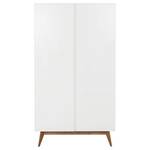 Kleiderschrank Trendy Weiß - Breite: 110 cm