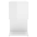 Table de chevet (lot de 2) 3007998_2 Blanc brillant