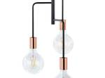 Lampe suspension BOGNA Noir - Cuivre