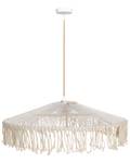 Lampe suspension AKOBO Beige - Blanc - Papier - 60 x 15 x 60 cm