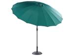 Parasol droit BAIA Noir - Vert émeraude - Vert