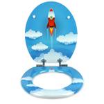 Sitz WC mit Rocket Absenkautomatik -
