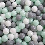 Spielbälle für Bällebad Grau - Hellgrün - Weiß