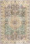 Tapis Ultra Vintage DCXXXV Jaune - Textile - 201 x 1 x 295 cm