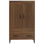 Highboard DE6892 Eiche Schwarzbraun Dekor