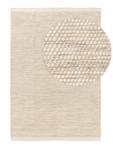 Tapis de laine Rocco Blanc crème - 120 x 170 cm