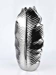 Vase LEAF Silber