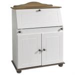 Bureau DAVID Taupe - Blanc