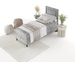 Boxspringbett Kallista Grau - Breite: 100 cm - H3