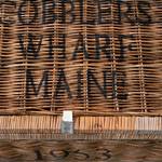 Truhe Cobblers Wharf, 90x40 cm Braun - Rattan - Massivholz - 45 x 50 x 95 cm
