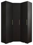 Garderobe Inova 3 Z4 Schwarz - Gold