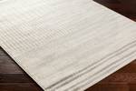 Skandi Kurzflorteppich SANTIAGO Grau - Weiß - Kunststoff - Textil - 160 x 1 x 215 cm