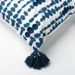 Kissenbezug Cuba Blau - Textil - 60 x 40 x 60 cm