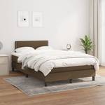 Boxspringbett 3017287-6 Dunkelbraun - Breite: 120 cm