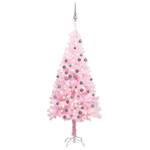 künstlicher Weihnachtsbaum 3009438-3 Grau - Pink - Weiß - 93 x 180 x 93 cm