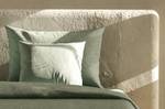 Bettbezug + 2 Quadranten grün Grün - Textil - 220 x 220 x 1 cm