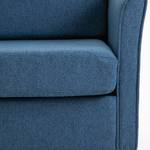 2 Sitzer Sofa 833-653BU Blau - Textil - 70 x 78 x 141 cm