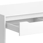 Schreibtisch Ruben 100cm Weiß Weiß - Holzwerkstoff - 100 x 75 x 65 cm