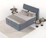 Boxspringbett Mensa Blau - Breite: 180 cm