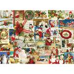 Puzzle Vintage Weihnachtskarten