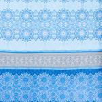 Bettwäsche 203573 2-teilig Blau - Textil - 135 x 1 x 200 cm