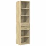 Highboard DE7564 Braun - Holzwerkstoff - 43 x 185 x 45 cm