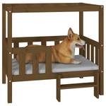 Hundebett 3016323-2 Dunkelbraun - 96 x 90 x 74 cm