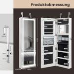 Schmuckschrank VH33464PQ-ITDE Weiß - Holzwerkstoff - 13 x 120 x 40 cm