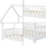 Lit d'enfant Sisimiut avec Matelas Blanc - 206 x 140 x 96 cm