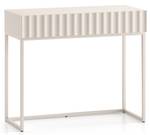 Schminktisch DERRIVA Beige - Holzwerkstoff - 92 x 79 x 40 cm