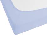 Drap housse JANBU Bleu - Bleu clair - Largeur : 160 cm