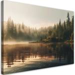 KUNSTDRUCK Morning Fog Lake 90 x 60 cm