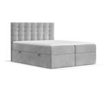 Boxspringbett Sansa Grau - Breite: 120 cm