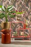 Kunstpflanze Calathea Orbifolia Grün - Kunststoff - 60 x 90 x 90 cm