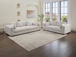 Couchgarnitur REBOLDA 2er-Set Beige - Textil - 107 x 64 x 278 cm