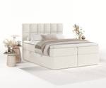 Boxspringbett Ammira Creme - Breite: 200 cm