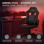 Gamingstuhl mit Wippfunktion Schwarz - Rot