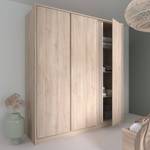 Armoire Palmyre Marron - Bois manufacturé - 185 x 203 x 53 cm