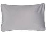 Coussin décoratif KOMANA Gris - Textile - 50 x 12 x 30 cm