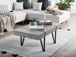 Table basse ADENA Noir - Gris - Gris lumineux