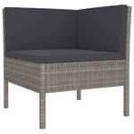 Garten-Sofagarnitur (12-teilig) 3094626 69 x 69 x 69 cm - Metall - Rattan