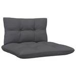 4-Sitzer-Gartensofa Grau