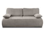 3-Sitzer Sofa LOUTRO Hellgrau