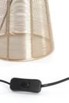 Tischleuchte Aboso Gold - Durchmesser Lampenschirm: 18 cm