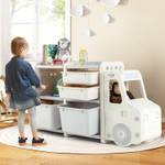 2 Ebenen Kinderregal Beige