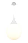 Suspension luminaire Dewdrop 3 Blanc - Métal - 40 x 40 x 40 cm